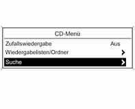 Den MENU-Knopf drücken, um das