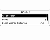 Den MENU-Knopf drücken, um das