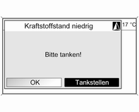 Zum Starten einer Suche nach Tankstellen