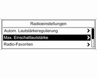 Den MENU-Knopf drehen, um den