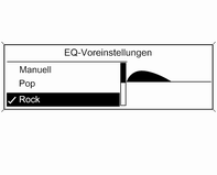 EQ: auswählen (Equalizer).