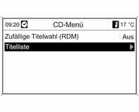 Den MENU-Knopf drücken, um das