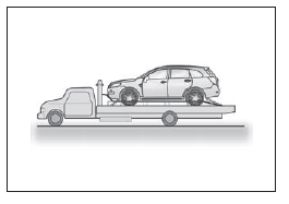 Steht kein Tieflader zur Verfügung, Fahrzeug mit